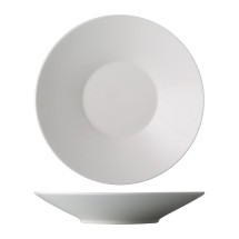 CAC China GDC-CR21 Grand Canyon Bone White Porcelain Coupe Salad Plate 11&quot; - 1 dozen