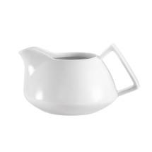 CAC China COL-PC CAC Collection Bone White Porcelain Creamer, 8 oz., 5 1/4&quot;