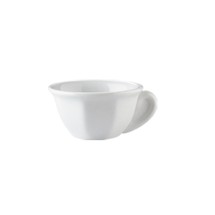CAC China RCN-303 Clinton Super White Porcelain Demitasse Cup 3 oz., 3 1/8&quot;  - 4 dozen