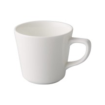 CAC China GDC-1 Grand Canyon Bone White Porcelain Cup Tall 7.5 oz., 3 1/4" - 3 dozen
