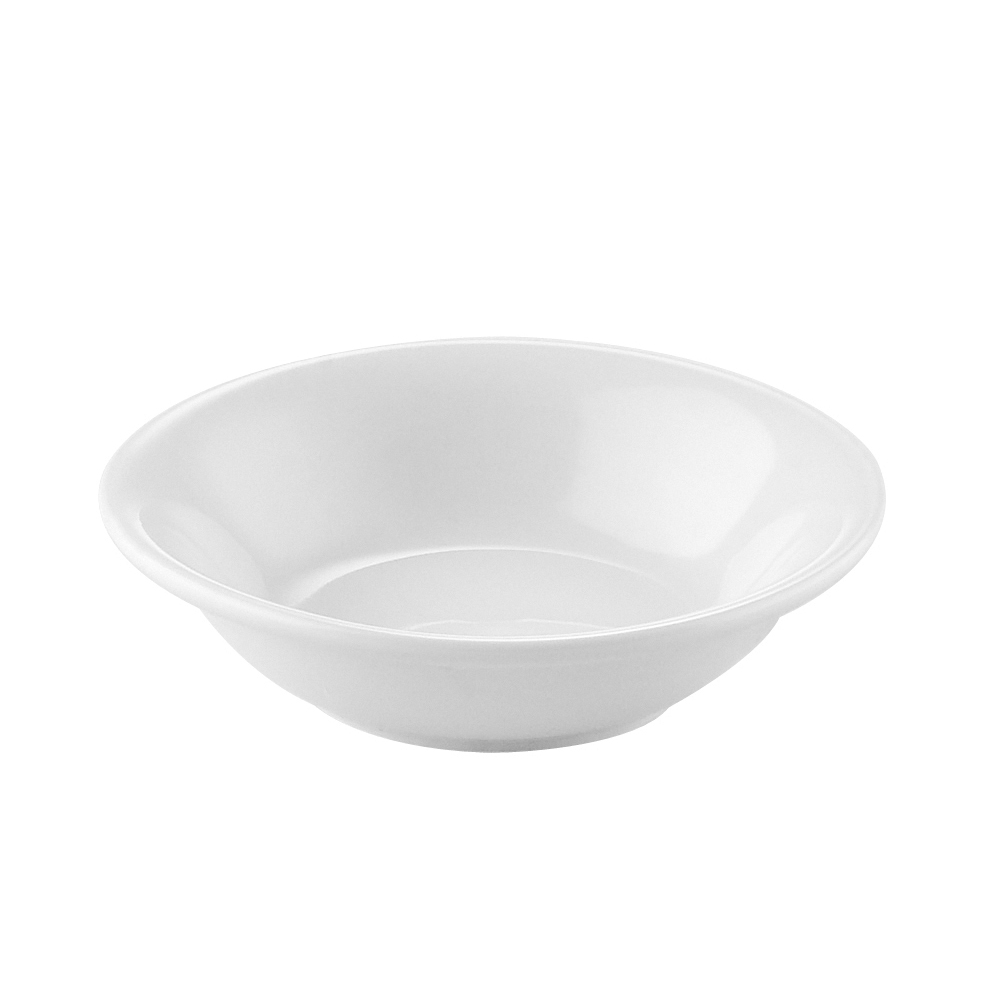 CAC China UVS-32 Universal Super White Porcelain Fruit Dish 3.5 oz., 4 1/2"  - 3 dozen