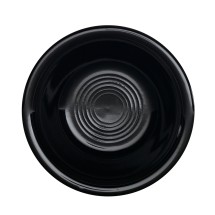CAC China TG-32-BLK Tango Black Porcelain Fruit Dish 3.5 oz., 4 1/2&quot;  - 3 dozen