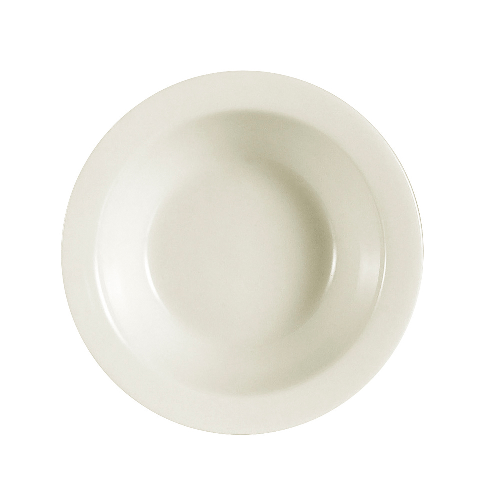 CAC China NRC-11 NRC American White Stoneware Narrow Rim Fruit Dish, 4-1/2 oz., 4-5/8" dia. x 1-3/8"H,  - 3 dozen
