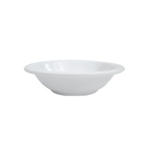 CAC China RCN-105 Clinton Super White Porcelain Pasta Bowl 18 oz., 10 1/2&quot; - 3 dozen