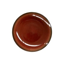 CAC China 112017-16 Kabah Stoneware Plate 10 3/4" - 1 dozen