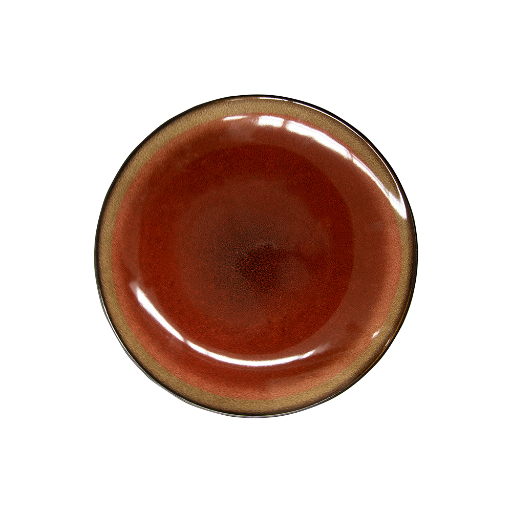 CAC China 112017-8 Kabah Stoneware Plate 8 1/4" - 2 dozen