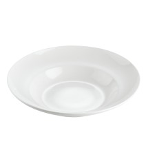 CAC China EVT-130 Everest Bone White Porcelain Mediterranean Pasta Bowl 22 oz., 12" - 1 dozen
