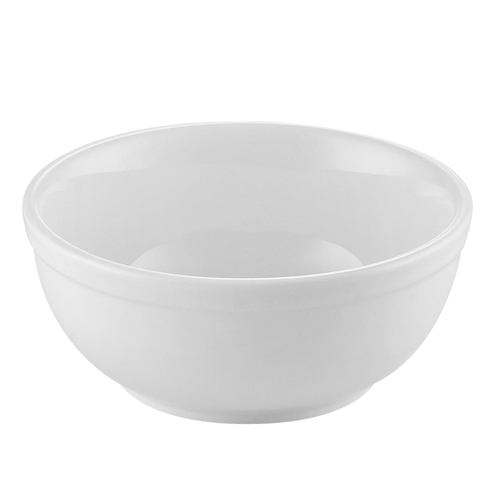 CAC China UVS-18 Universal Super White Nappie 15 oz., 5 7/8" - 3 dozen
