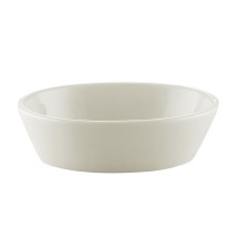 CAC China BKW-16 American White Oval Baking Dish 15 oz., 6 3/4&quot; - 3 dozen