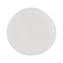 CAC China BHM-21 Bahamas Bone White Porcelain Plate 12&quot; - 1 dozen
