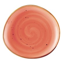 CAC China TUS-8-CRL Tucson Porcelain Coral Plate 8 1/4" - 3 dozen