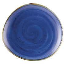 CAC China TUS-16-BLU Tucson Porcelain Starry Night Blue Plate 10 3/8&quot;  - 1 dozen
