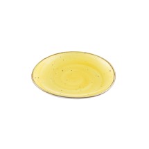 CAC China TUS-6-SFL Tucson Porcelain Sunflower Plate 6 3/8"  - 3 dozen