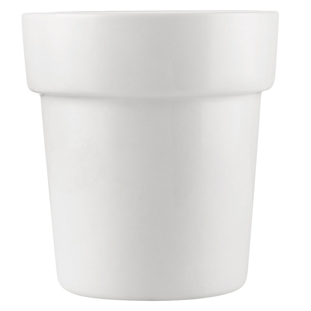 CAC China MX-JR337 Catering Collection Super White Porcelain Pot, 99-3/4 oz.  - 6 pcs