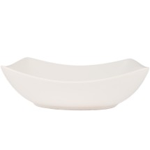 CAC China MX-RT14 Catering Collection Super White Porcelain Rectangular Bowl 2.25Qt 14&quot;  - 6 pcs