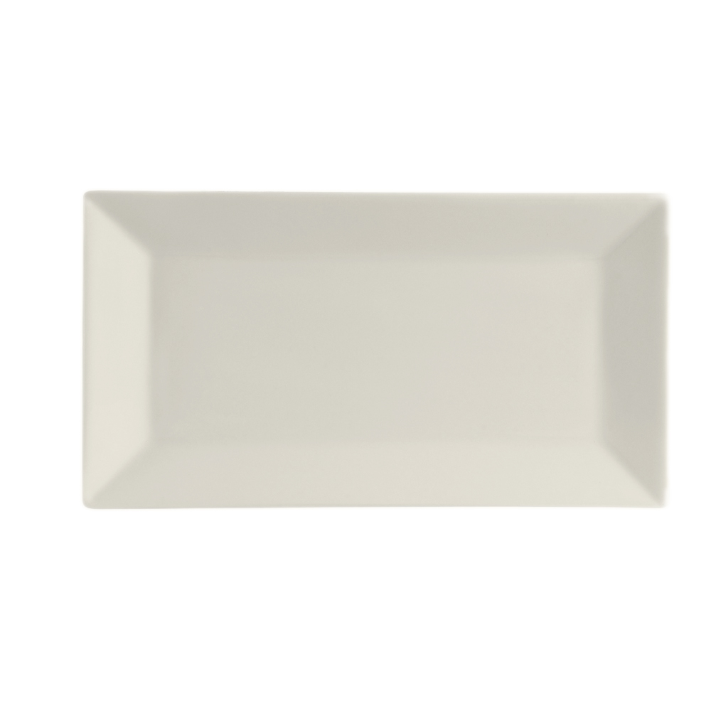 CAC China RE-RT14 RE American White Porcelain Rectangular Platter 13"  - 1 dozen
