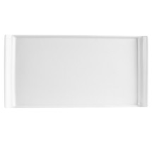 CAC China DYN-33 Dynasty Bone White Porcelain Rectangular Platter 8"  - 3 dozen