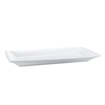CAC China MX-RT20 Catering Collection Super White Porcelain Rectangular Tray 20&quot; - 6 pcs