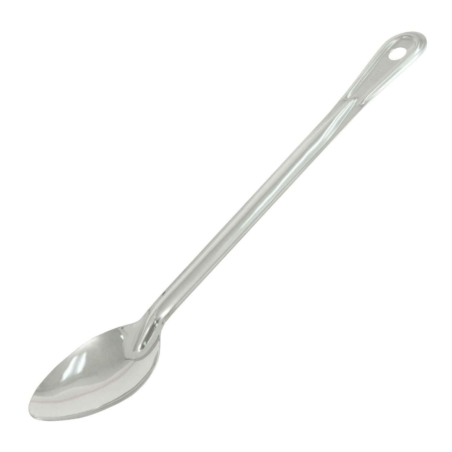 CAC China SBHS-11 Solid Stainless Steel Basting Spoon 1.2mm 11"