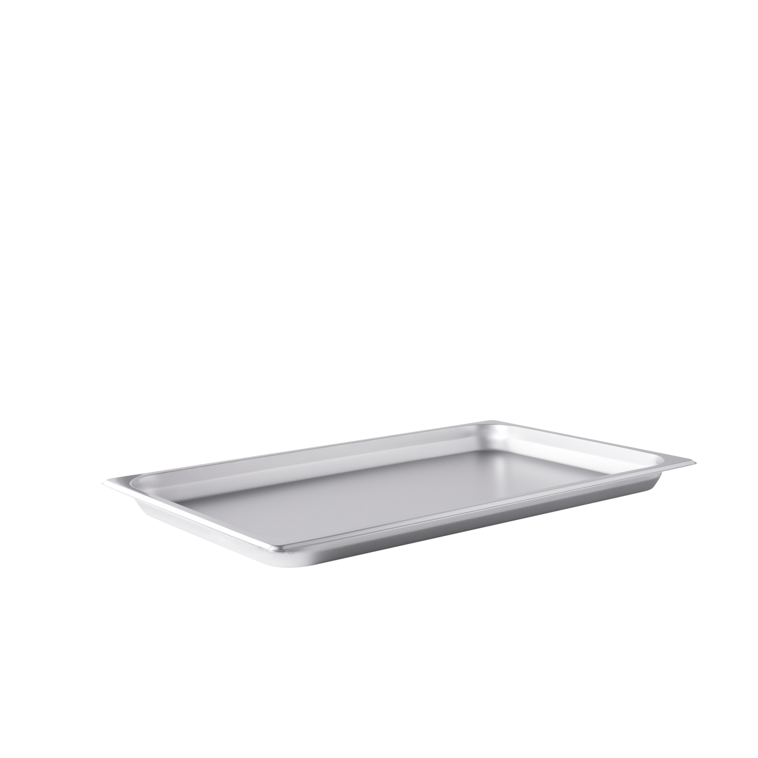 CAC China STPF-22-1 Full Size Anti Jam 22-Gauge Stainless Steel Steam Pan 1 1/4"