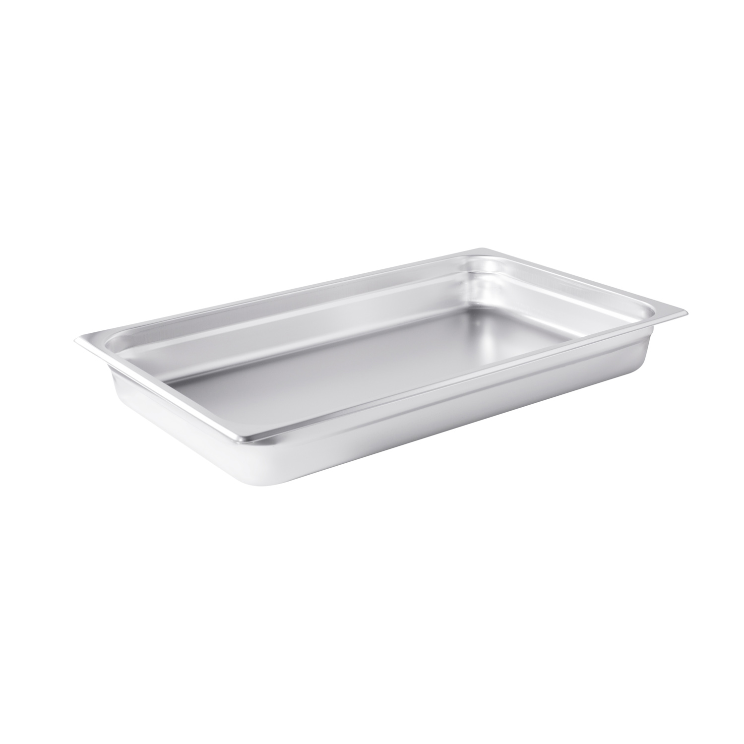 CAC China STPF-24-2 Full Size Anti Jam 24-Gauge Stainless Steel Steam Pan 2 1/2"