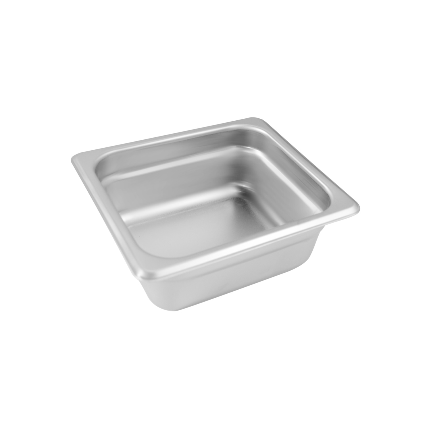 CAC China STPS-25-2 1/6 Size Anti Jam 25-Gauge Stainless Steel Steam Pan 2 1/2"