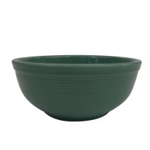 CAC China TG-15-G Tango Embossed Porcelain Green Salad Bowl 12.5 oz., 5 3/4&quot; - 3 dozen
