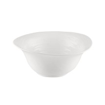 CAC China BHM-MB10 Bahamas Bone White Porcelain Salad/Pasta Bowl 48.5 oz., 10&quot; - 1 dozen