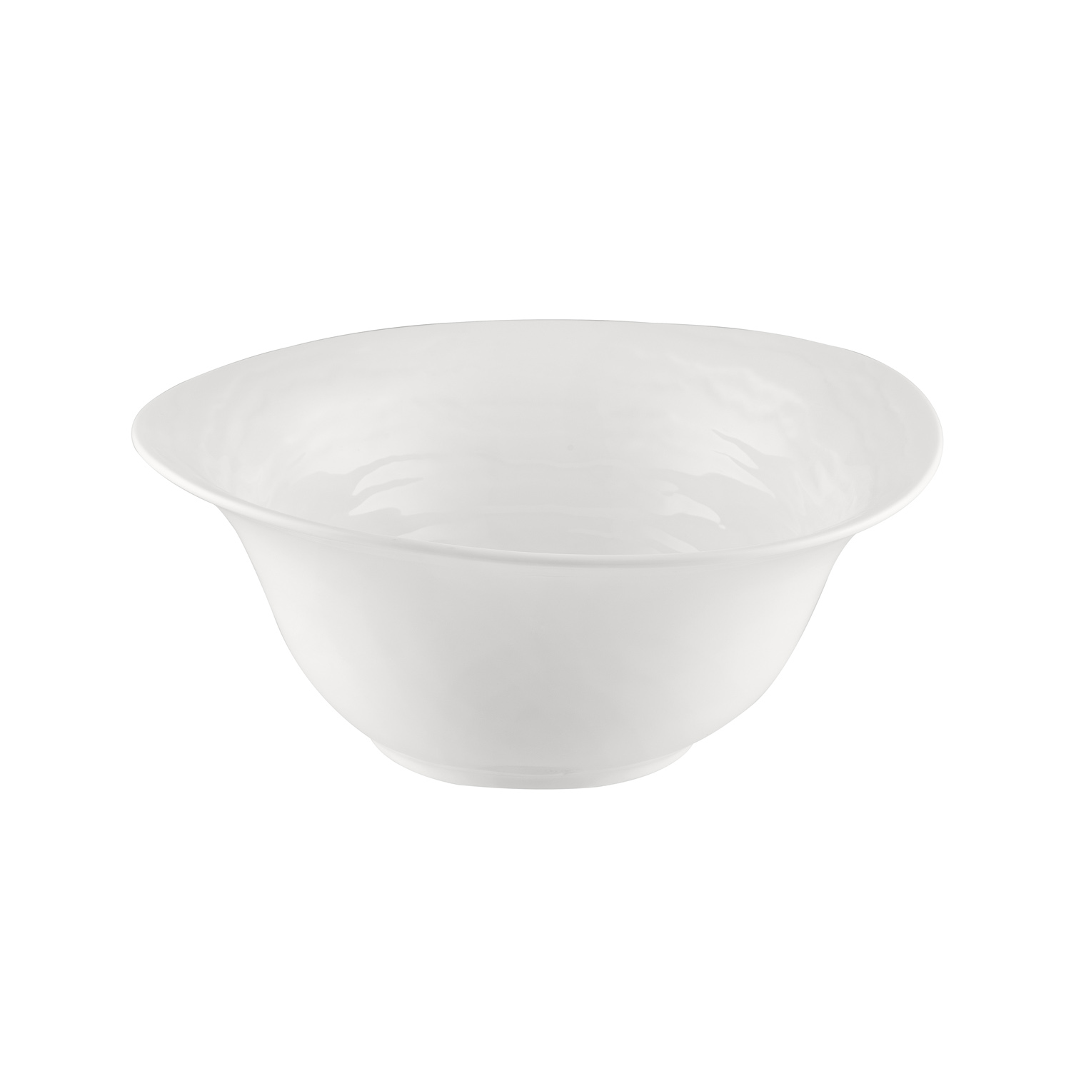 CAC China BHM-MB10 Bahamas Bone White Porcelain Salad/Pasta Bowl 48.5 oz., 10" - 1 dozen