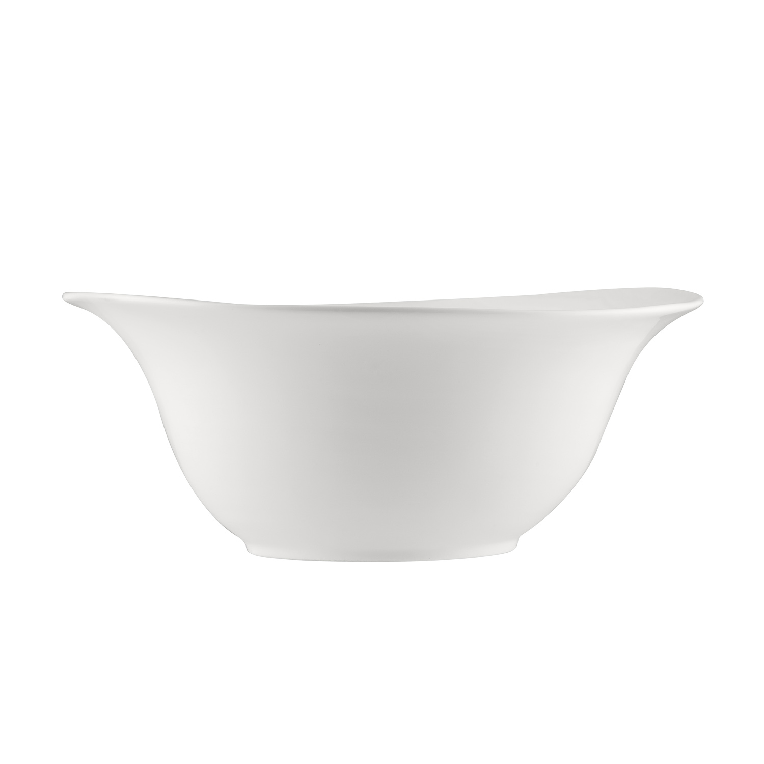 CAC China BHM-MB12 Bahamas Bone White Porcelain Salad/Pasta Bowl 89.5 oz., 12" - 1 dozen