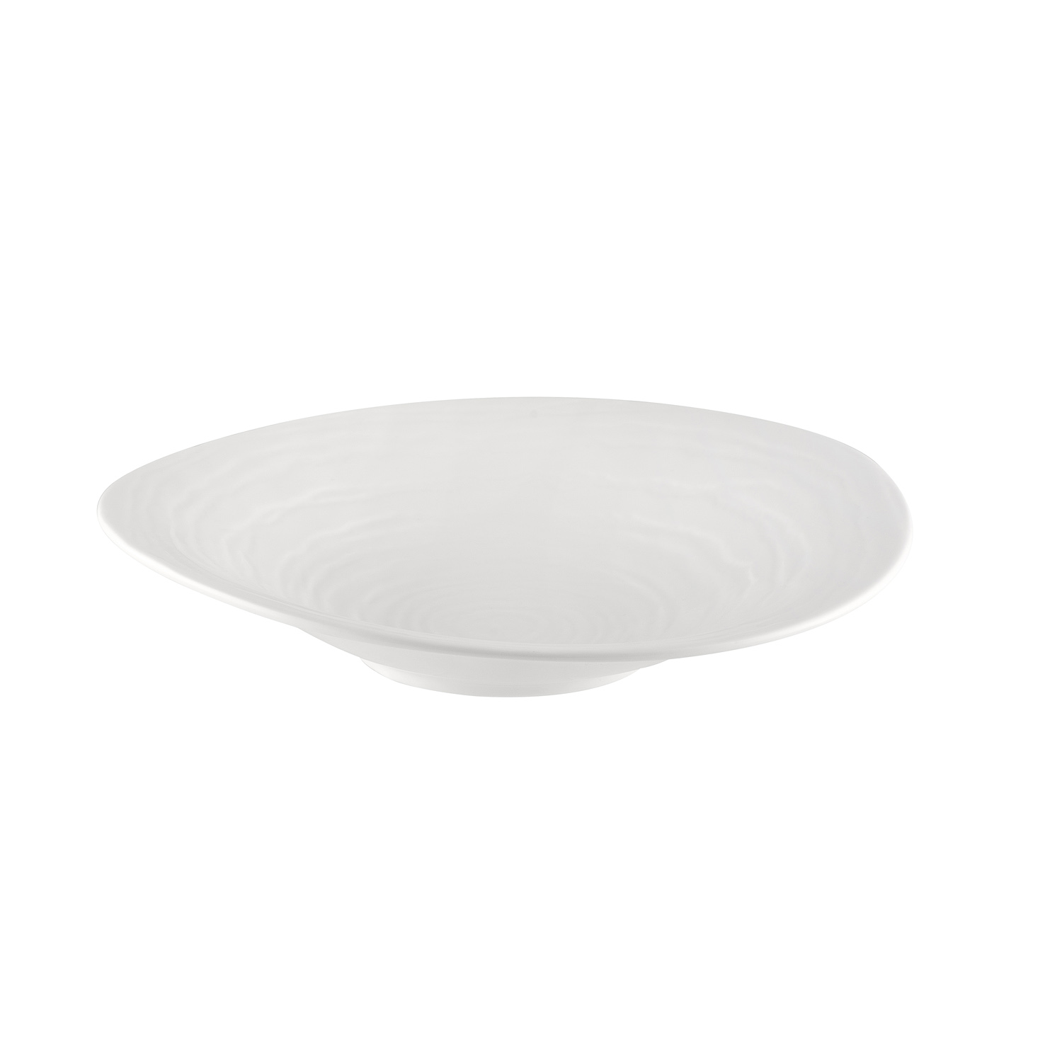 CAC China BHM-SP16 Bahamas Bone White Porcelain Salad Plate 16.25 oz., 10 3/4" - 1 dozen