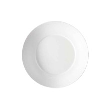 CAC China R-SP16-P RCN Specialty Super White Porcelain Salad Plate 10 1/2&quot;  - 1 dozen