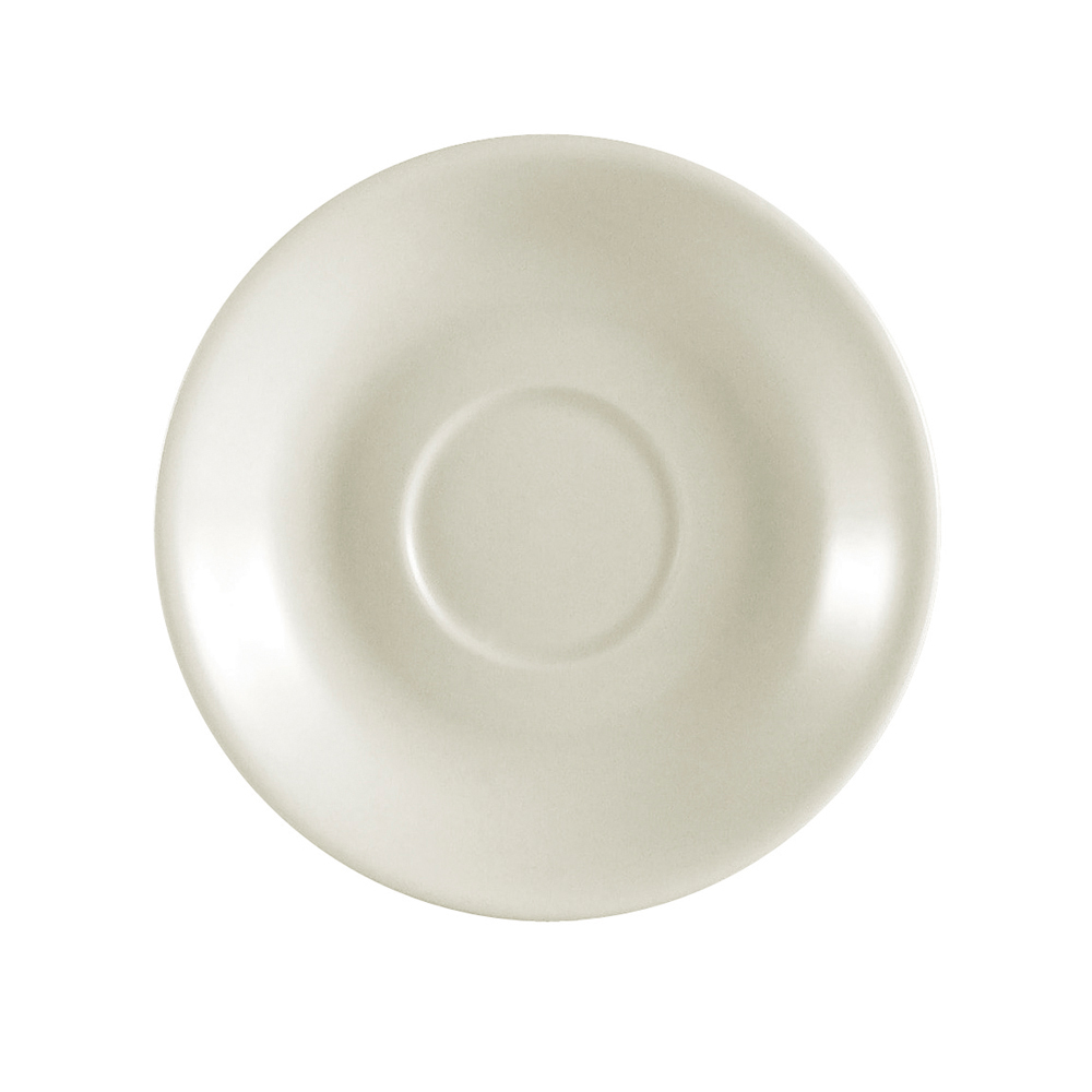 CAC China REC-36 REC American White Stoneware Saucer for REC-35 4 1/2"