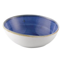 CAC China TUS-B6-BLU Tucson Porcelain Starry Night Blue Soup/Salad Bowl 13 oz., 6&quot;  - 3 dozen
