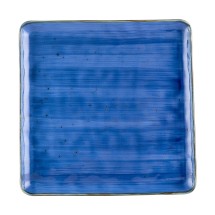 CAC China TUS-SQ21-BLU Tucson Porcelain Starry Night Blue Square Plate 12&quot;  - 1 dozen