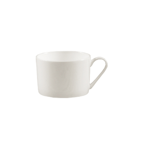 CAC China MAJ-54 Majesty Bone White Straight Cup 6.5 oz., 3 1/8"  - 3 dozen