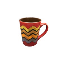 CAC China 412003-17 Thalia Stoneware Mug 13 oz., 3 1/2" - 2 dozen