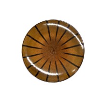 CAC China 112002-16 Uxmal Stoneware Plate 10 3/4" - 1 dozen