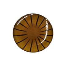 CAC China 112002-8 Uxmal Stoneware Plate 8 1/2" - 2 dozen