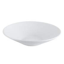 CAC China EVT-V6 V Everest Bone White Porcelain Bowl 10 oz., 6 5/8" - 3 dozen