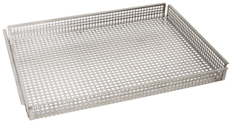 Cadco COB-H Stainless Steel Oven Basket, Half Size 