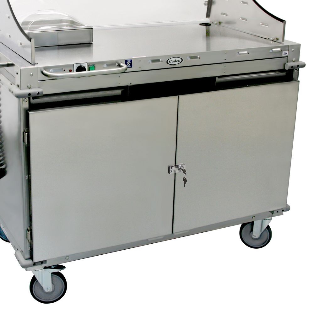 Cadco DC-SD Security Locking Doors, for CBC-DC-L Carts 