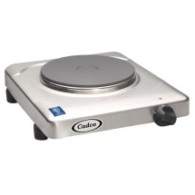 Cadco KR-S2 Electric Portable Single Cast Iron Hot Plate, 11-1/2&quot;
