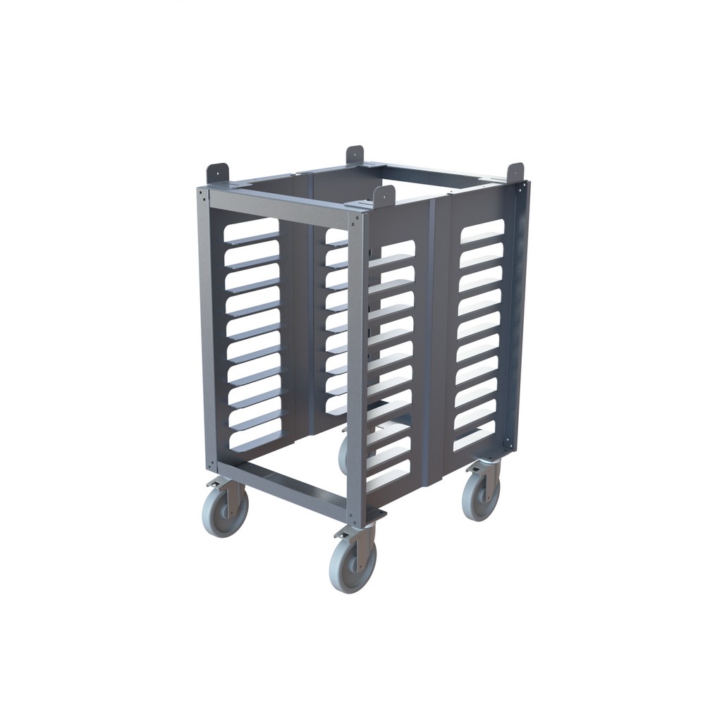 Cadco OST-34A-C Half-Size Mobile Oven Stand with (10) Pan Capacity for OV, XAF and XAFT Ovens