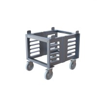 Cadco OST-34A-CS Half-Size Mobile Oven Stand with (5) Pan Capacity for OV, XAF and XAFT Ovens