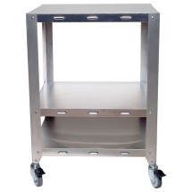 Cadco OV-HDS Mobile Two-Oven Stand for Half or Quarter Size Cadco Ovens