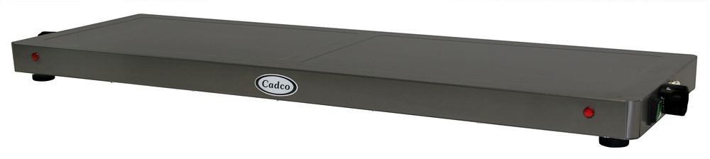 Cadco WT-40-HD Countertop Heavy Duty Stainless Steel Warming Shelf, 45"W