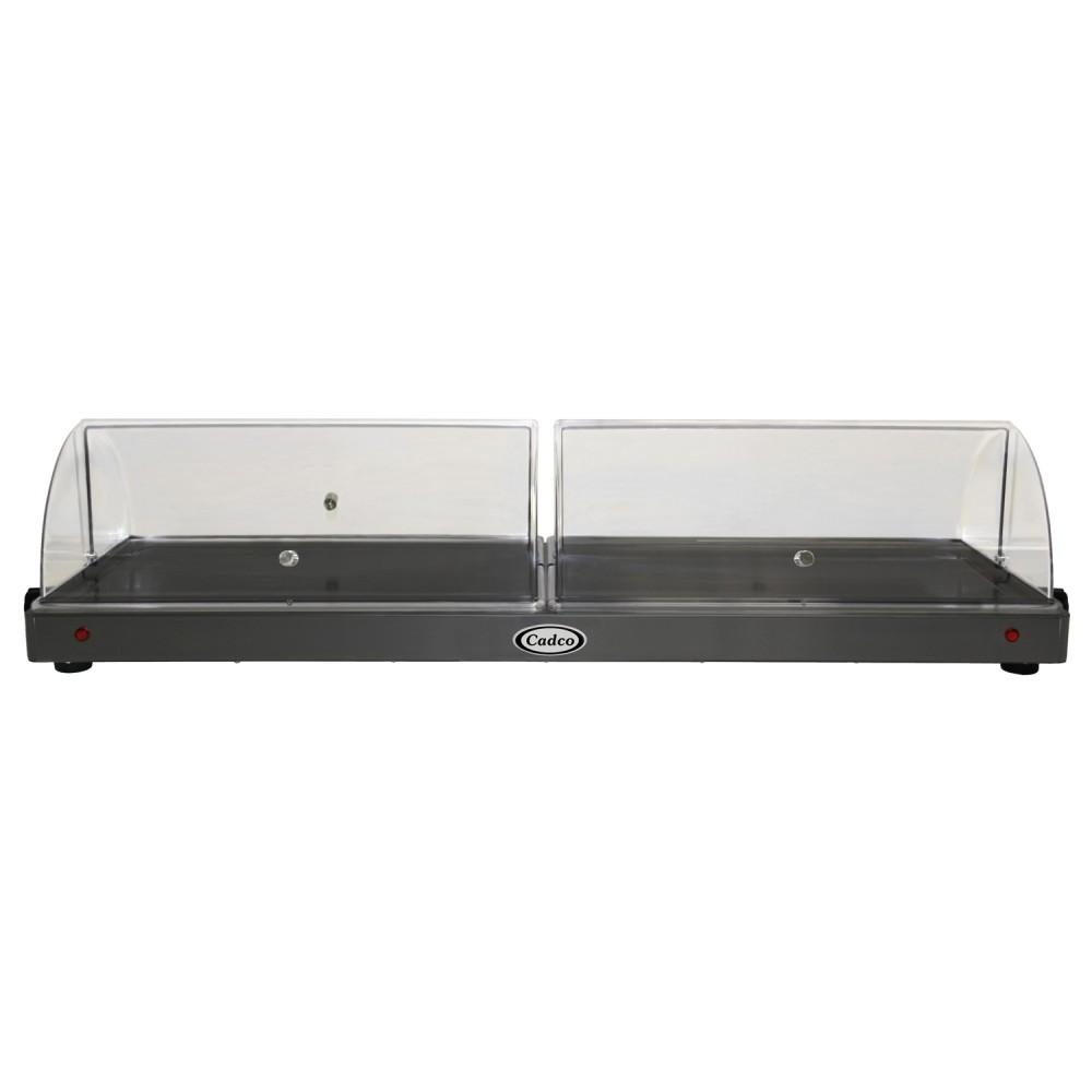 Cadco WTRT40HD Heavy Duty Large Countertop Warming Shelf with Two