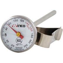Winco TMT-FT1 Calibrated Dial-Type Frothing Thermometer