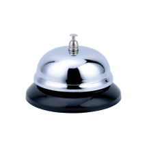 CAC China CABL-4 Chrome-Plated Call Bell 4&quot; Dia